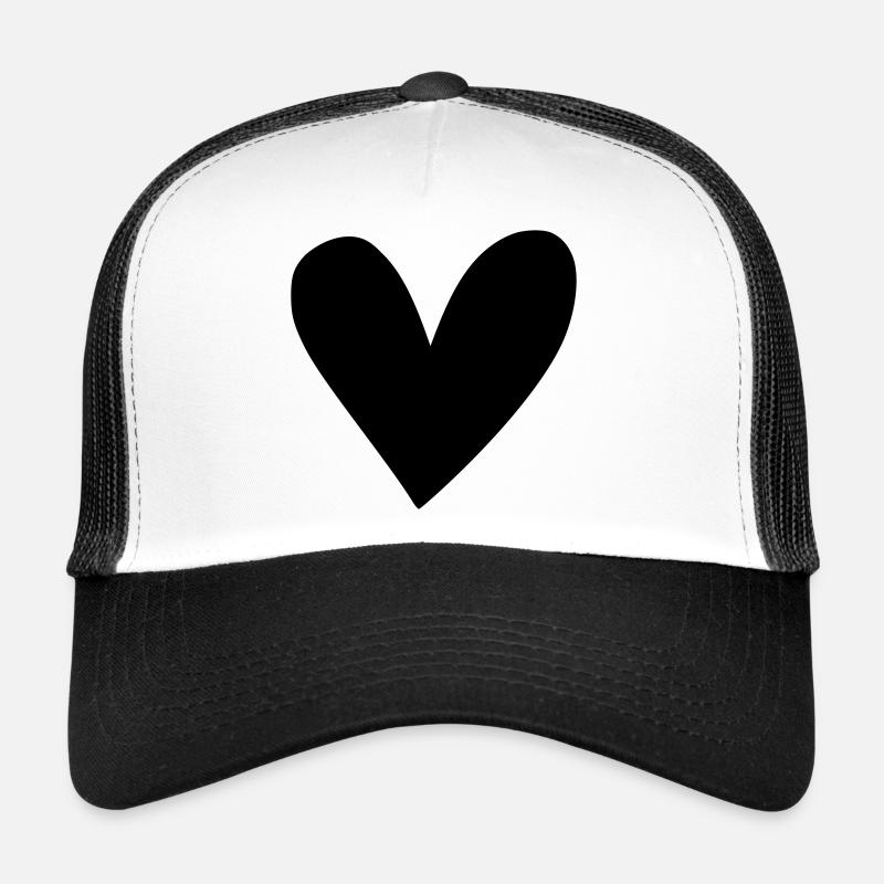 Herz Motiv Trucker Cap