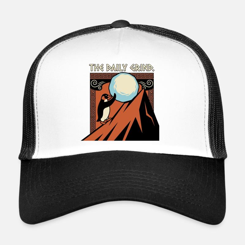 The daily grind Trucker Cap