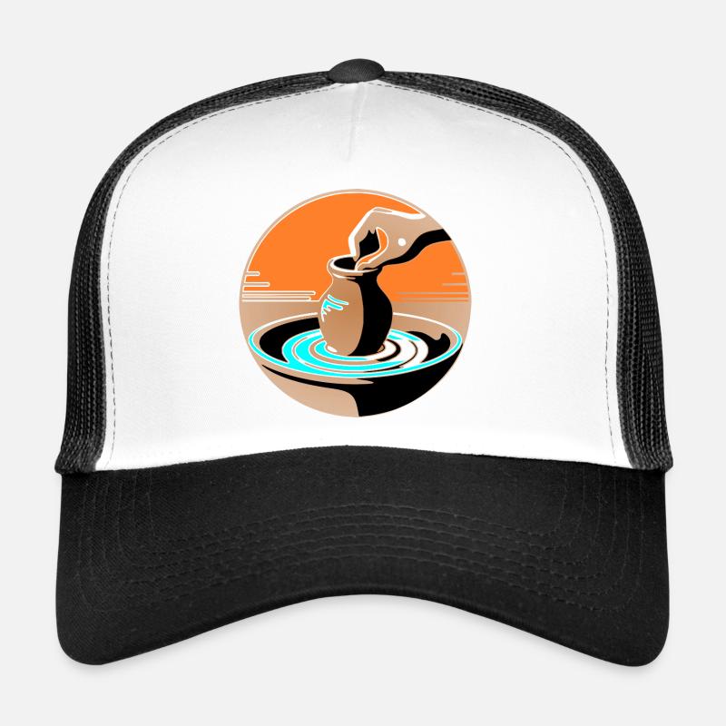 Zen Pottery Master - Édition Bleue Casquette trucker 