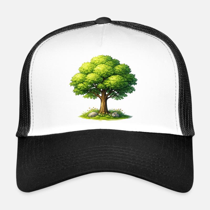 Tree in the sunlight Trucker Cap