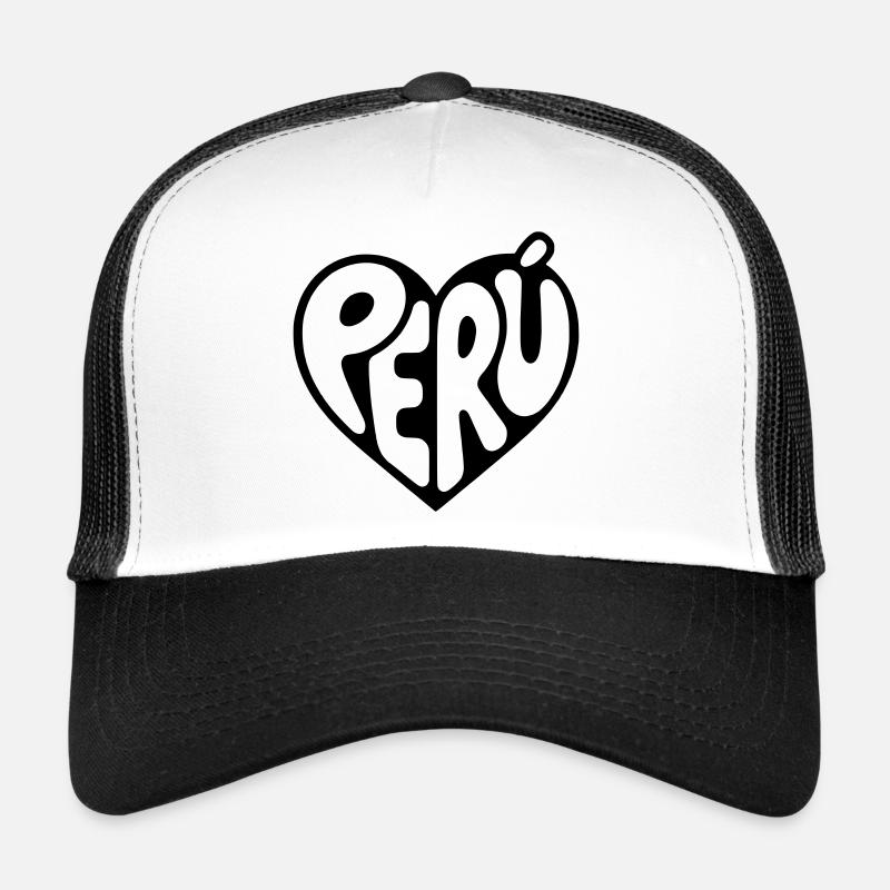Peru Herz Trucker Cap