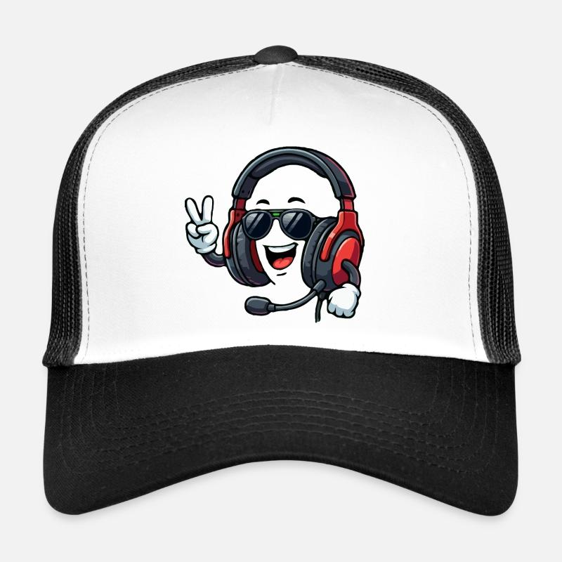 Happy Gaming Headset Trucker Cap