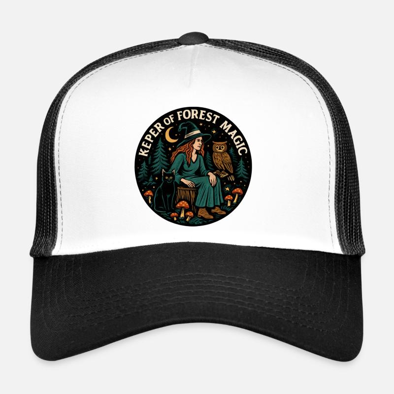 Sort de la Forêt Patch de la Sorcière de la Forêt Casquette trucker 