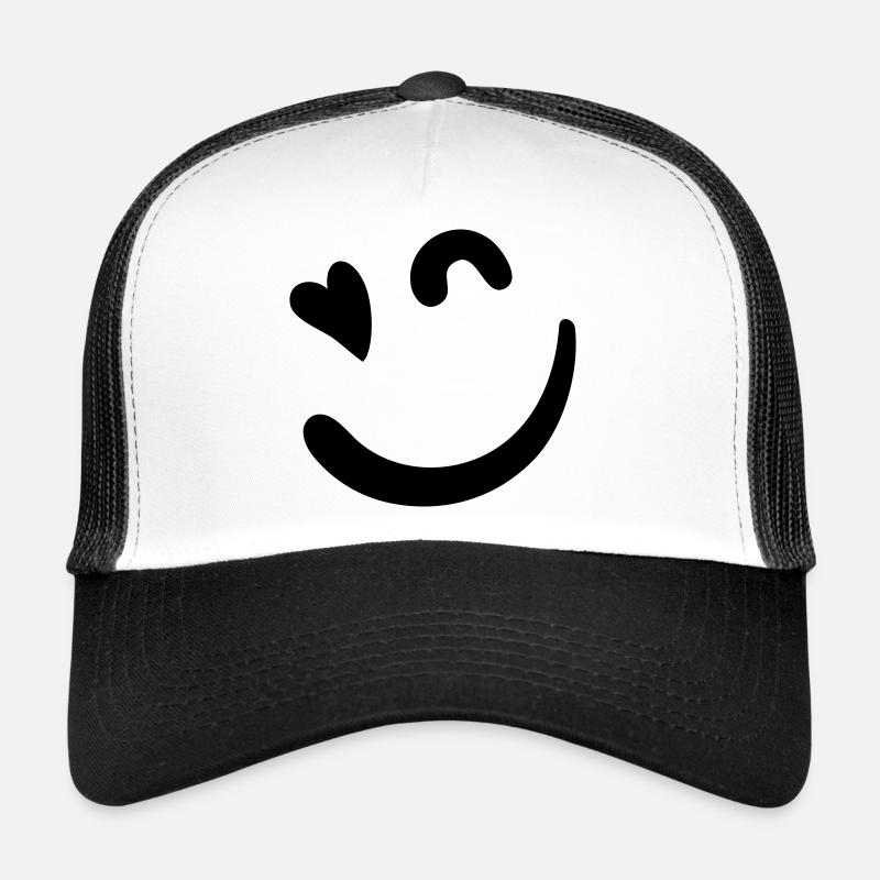 Logo Beacon – Rose néon Casquette trucker 