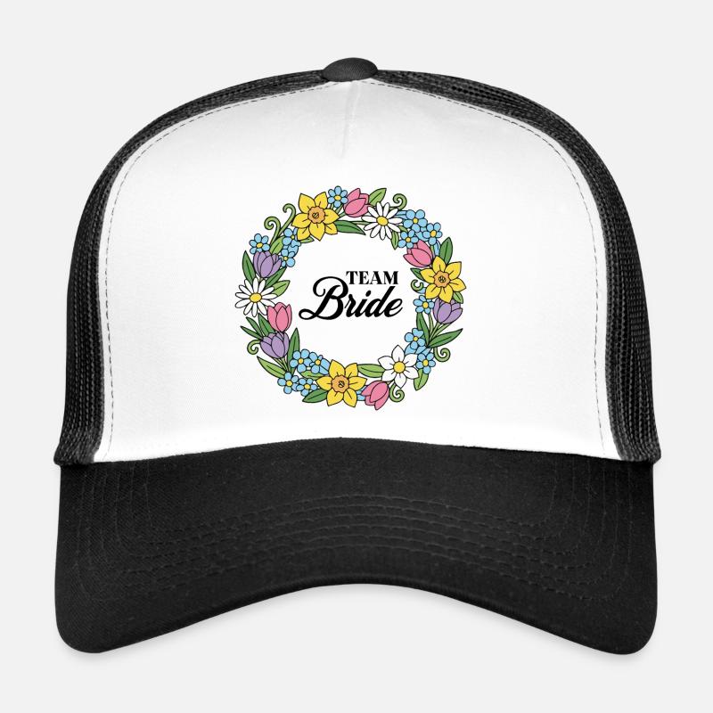Team Bride für Verlobung Trucker Cap