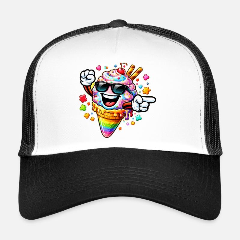 IJsco met Zonnebril Trucker Cap