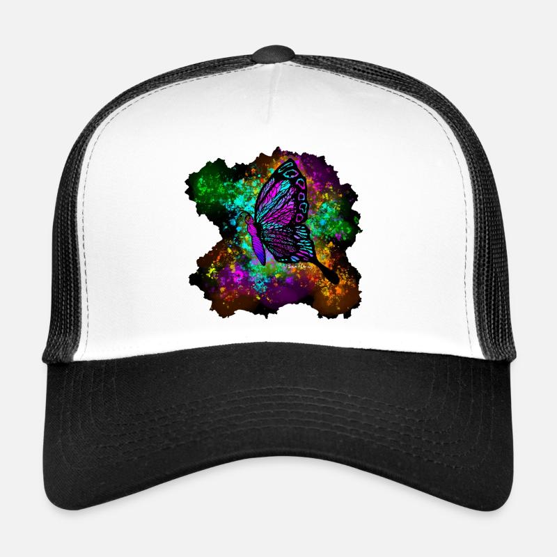 Speckled Butterfly Trucker Cap
