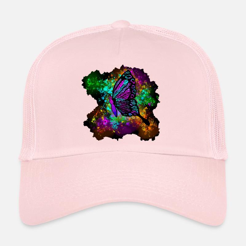 Papillon tacheté Casquette trucker 
