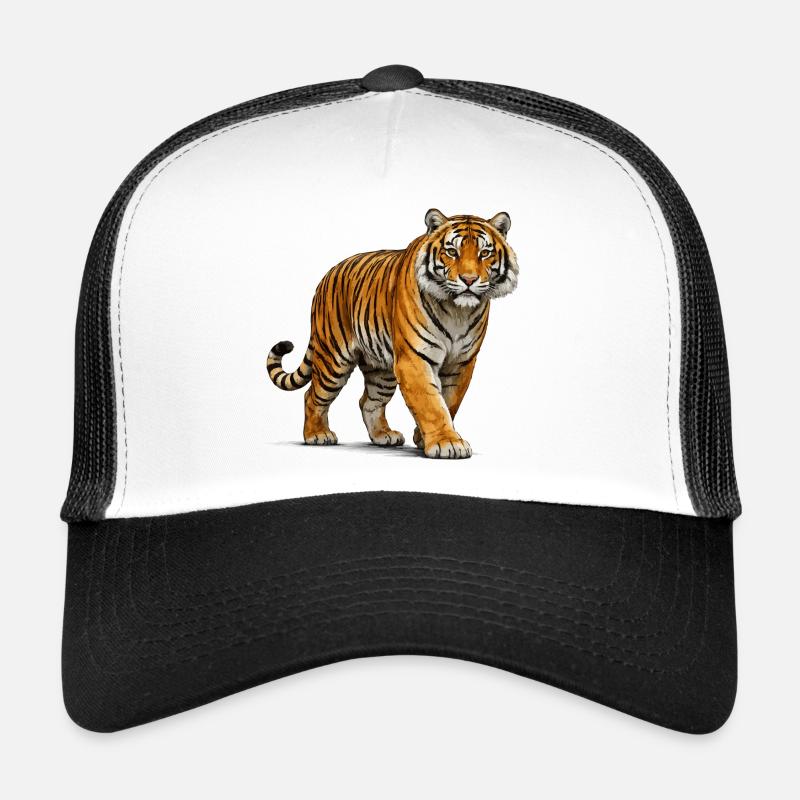 Faune sauvage du tigre sauvage Casquette trucker 