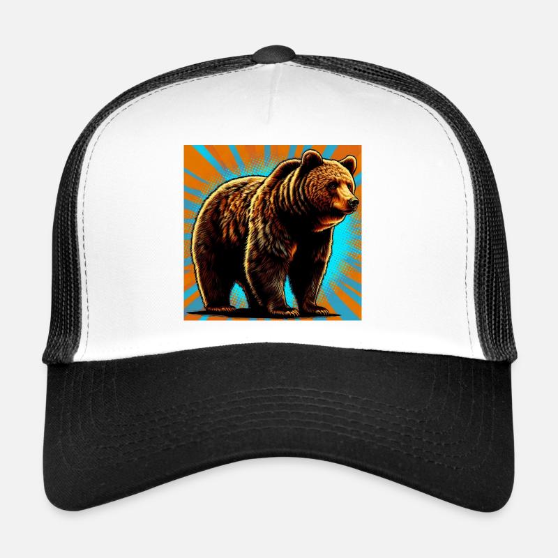 ours Casquette trucker 