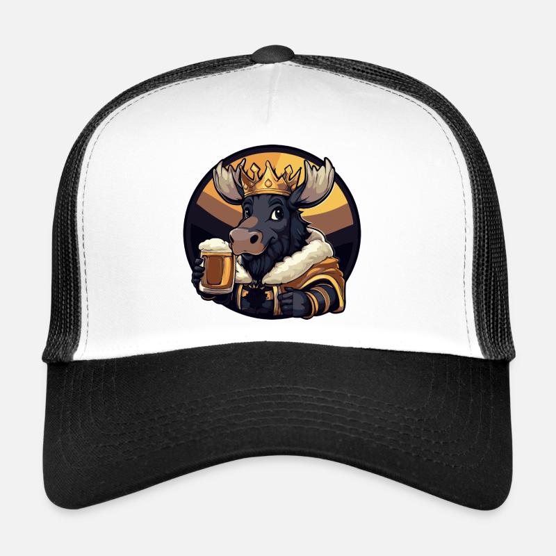 Bière d’orignal drôle Casquette trucker 