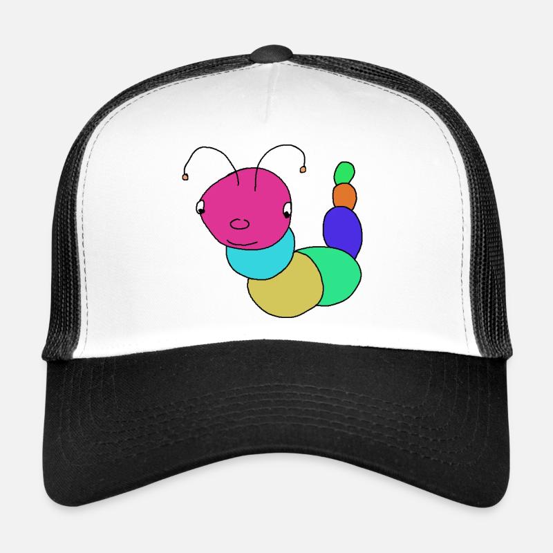 Chenilles, chenilles, bébés chenilles Casquette trucker 