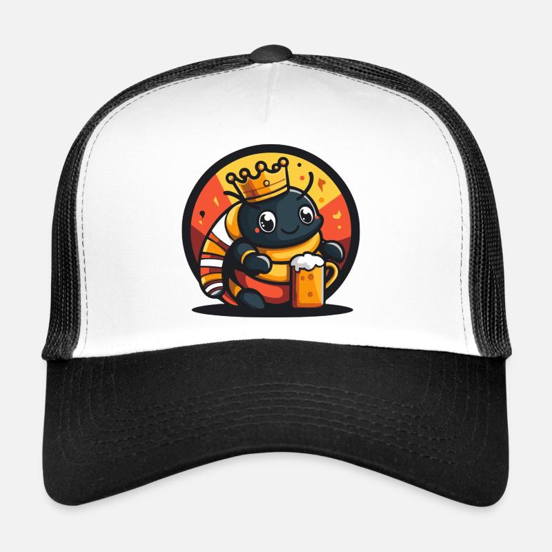 Wurm Bier Lustig Trucker Cap