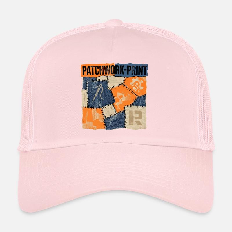 Patchwork Recycling Trucker Cap
