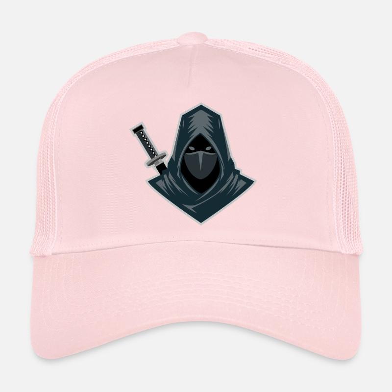 Conception de la furtivité Shinobi Shadow Warrior Casquette trucker 