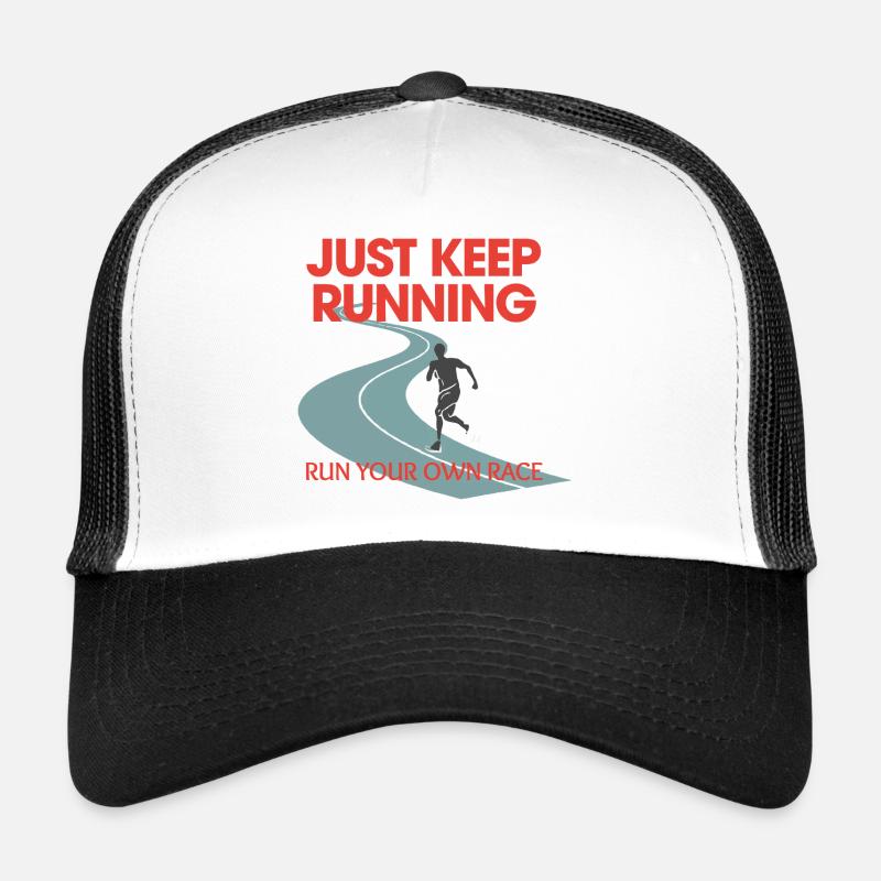 Jogging, Endurance Runner Fitness, continue simplement à courir Casquette trucker 