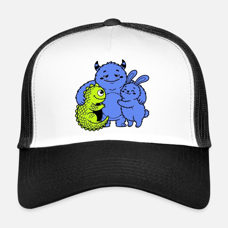 Monstres mignons Casquette trucker 