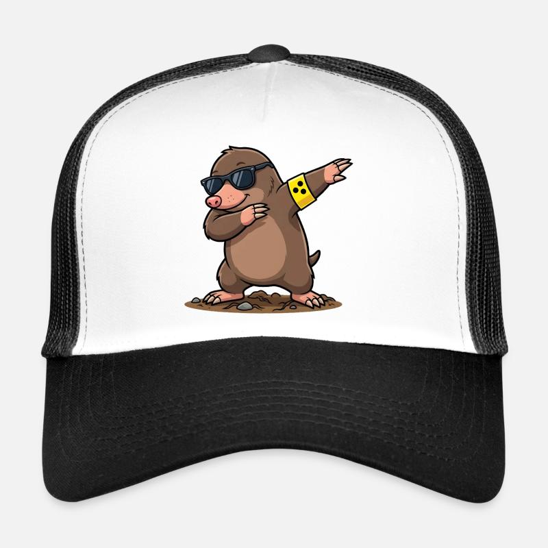 Taupe Casquette trucker 