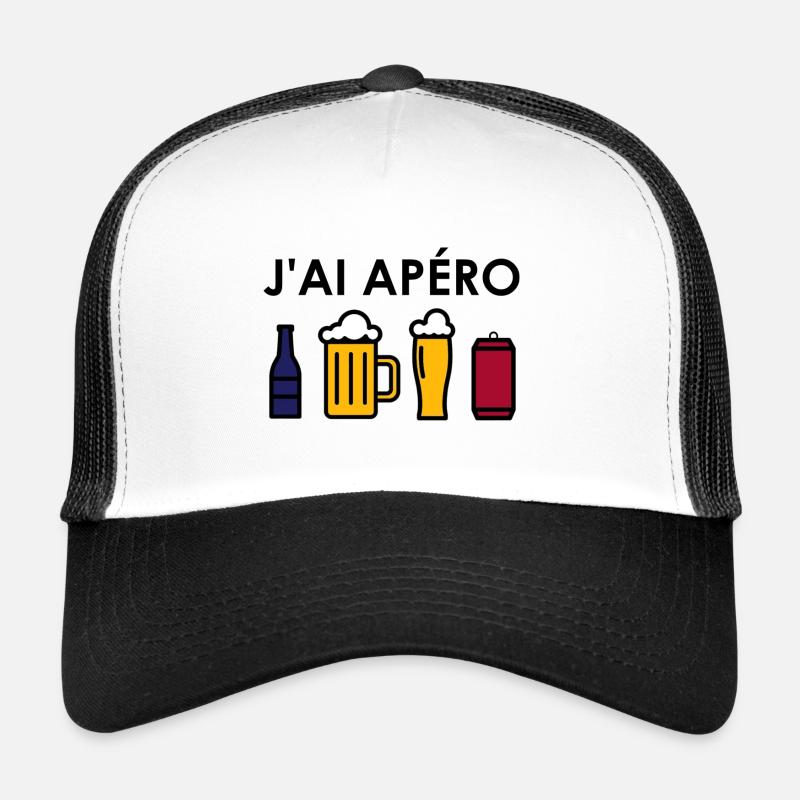 J'ai apéro Casquette trucker 