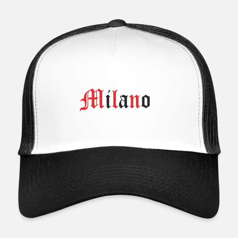 Milano Design - Trucker Cap - Weiß/Schwarz