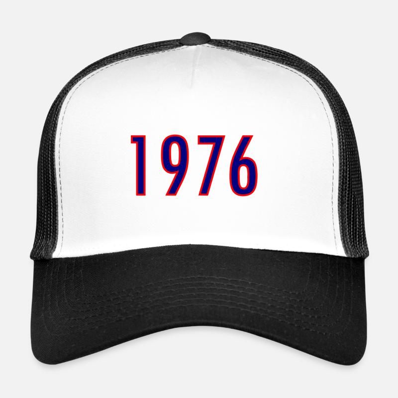 Année 1976 Style néon Casquette trucker 