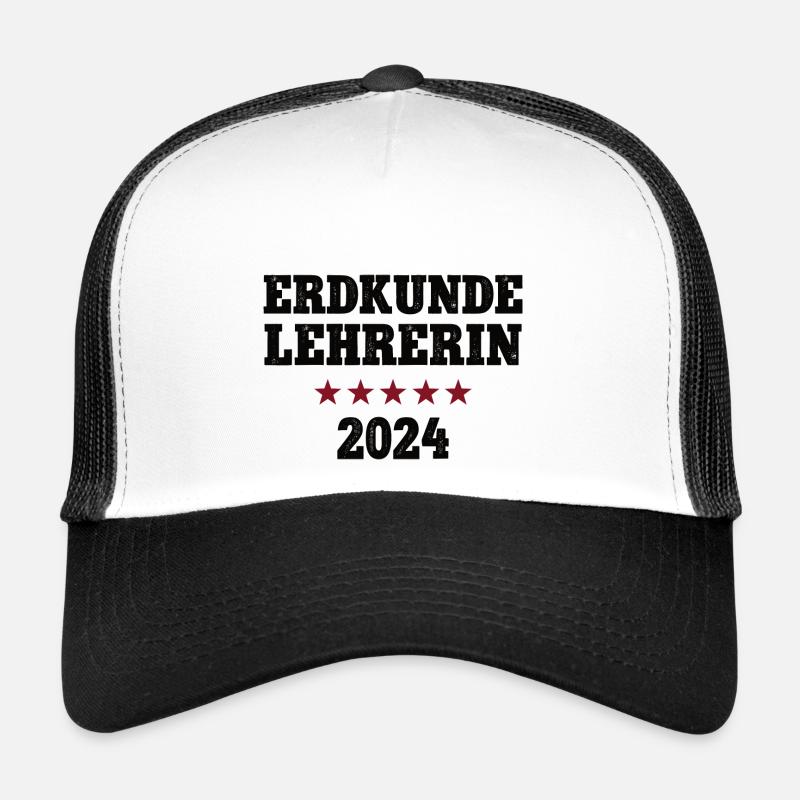 Erdkunde Lehrerin 2024 Beruf Studium Uni Lehramt Trucker Cap
