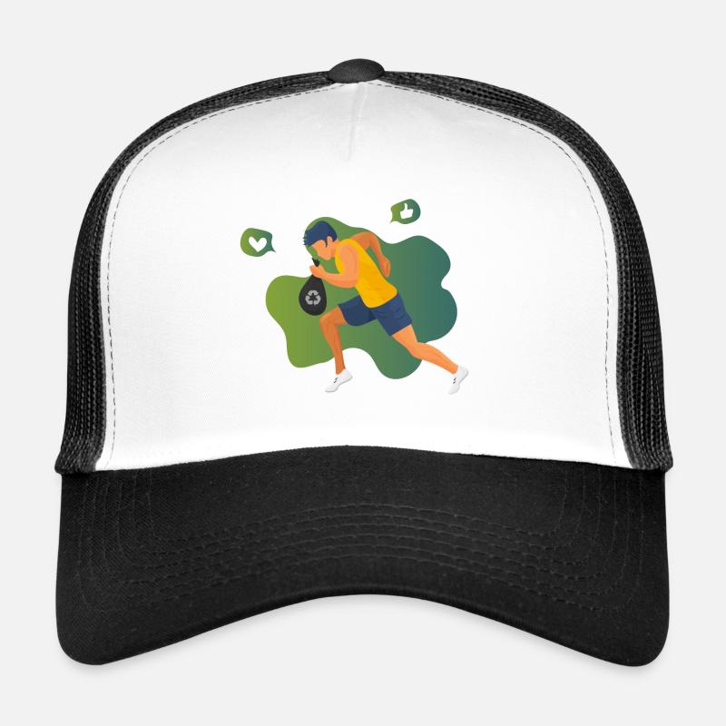 Plogging activity Trucker Cap