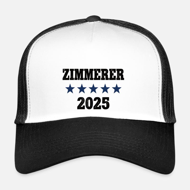 Zimmerer 2025 Beruf Zimmermann Lehre Lehrling Trucker Cap