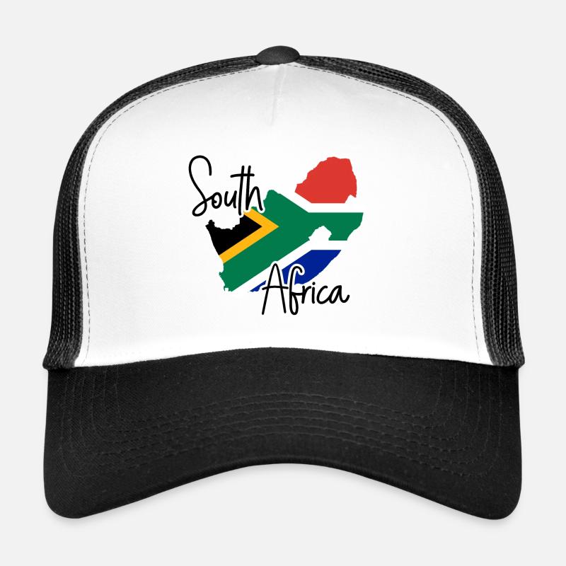 South Africa - Trucker Cap - white/black