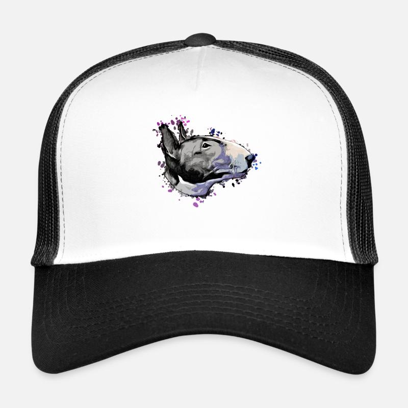 Miniatur Bullterrier Comic 4 Trucker Cap