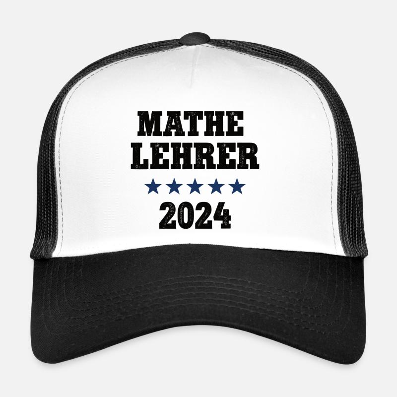 Mathelehrer 2024 Beruf Studium Lehramt Mathe Trucker Cap