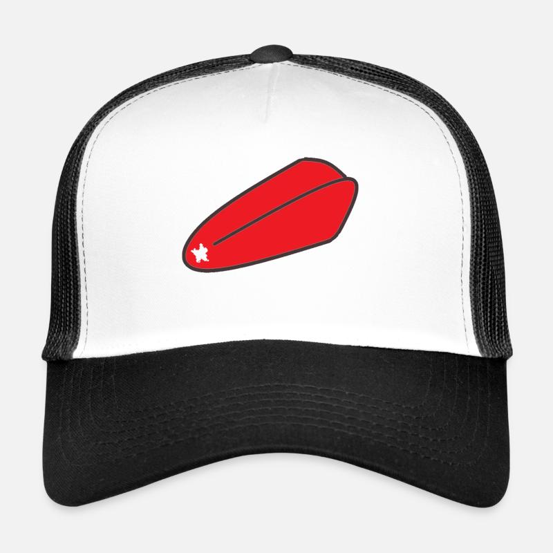 Tongue with color flake Trucker Cap