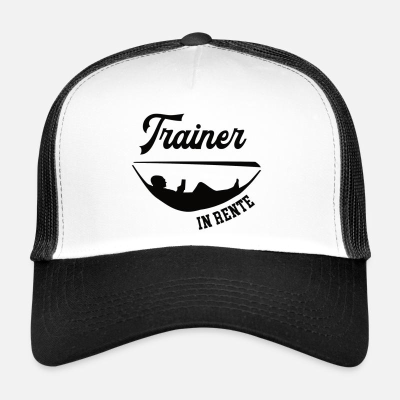 Trainer Rentner Rente Ruhestand Training Abschied Trucker Cap