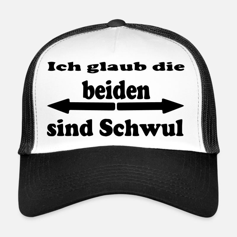 Ich glaub die beiden sind Schwul Trucker Cap