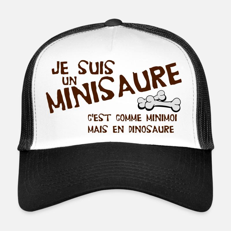 Je suis un minisaure Casquette trucker 