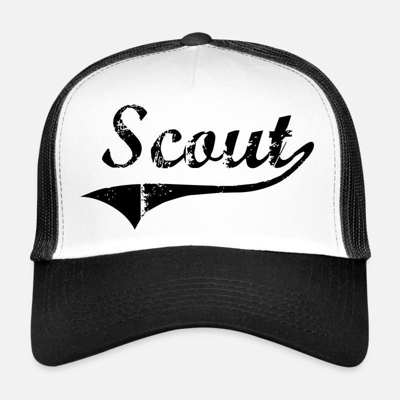 Scout - Trucker Cap - white/black