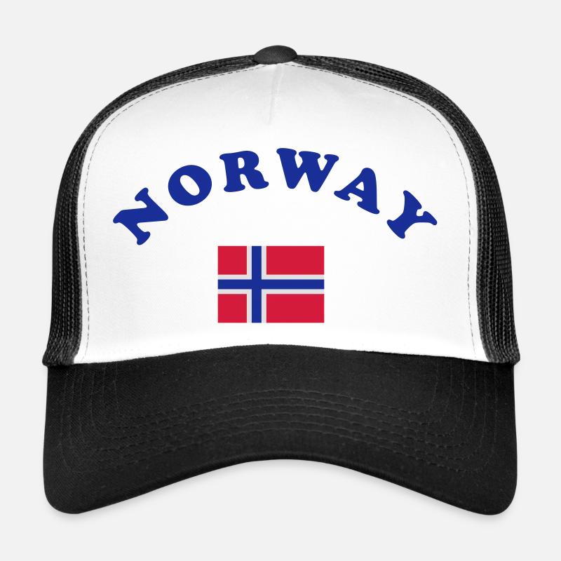 Drapeau norvégien Casquette trucker 