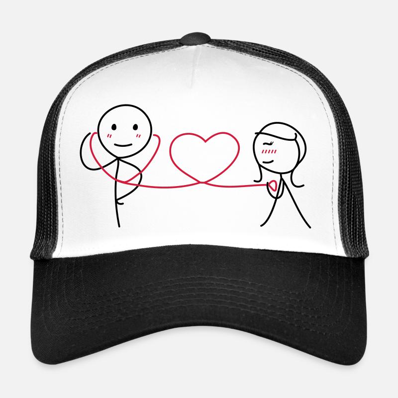 Ensemble pour toujours (AMOUR) Casquette trucker 