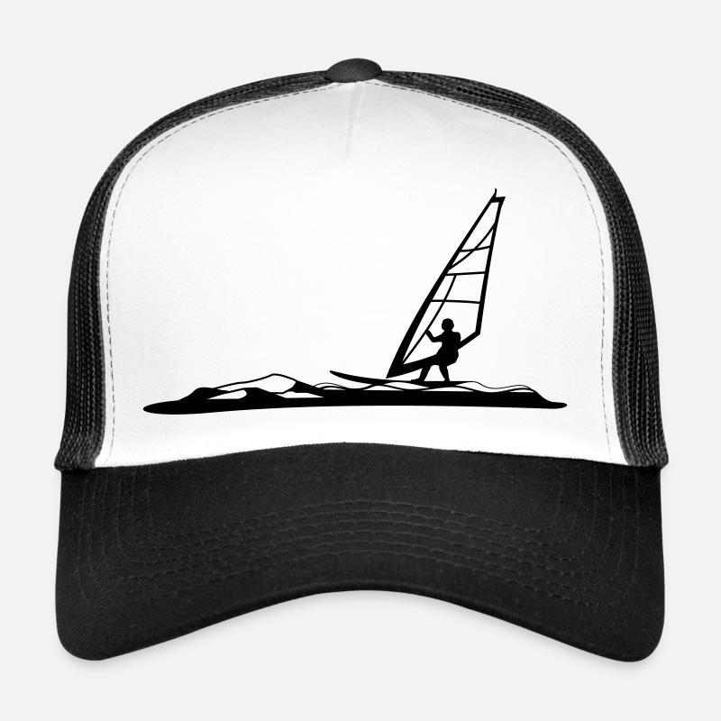 Surfer - Trucker Cap - Weiß/Schwarz