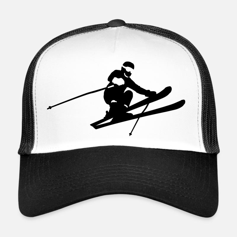 Alpin Ski - Trucker Cap - Weiß/Schwarz