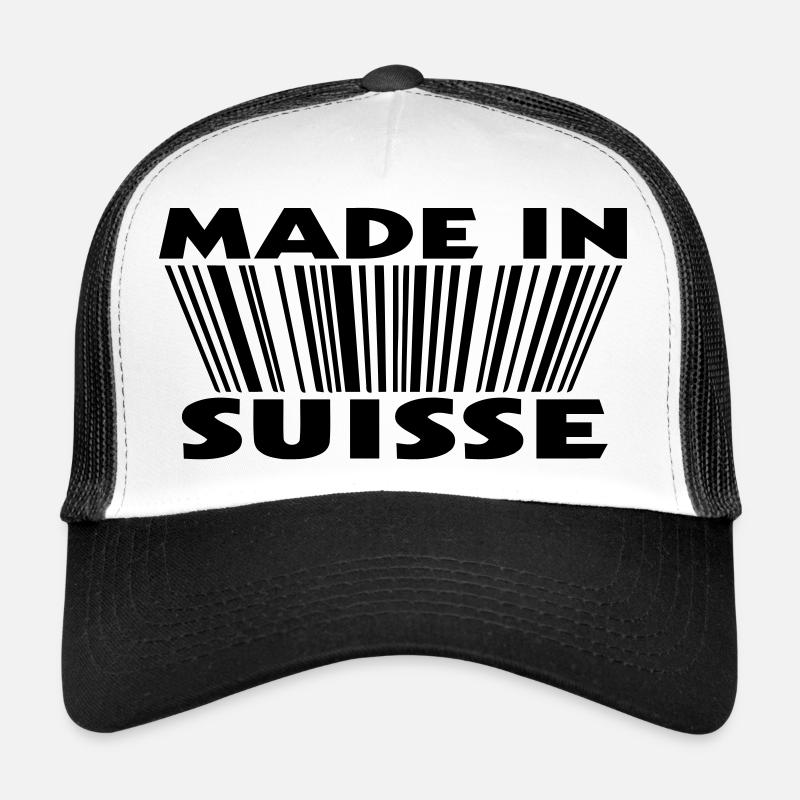 Made in suisse 3D code Casquette trucker 