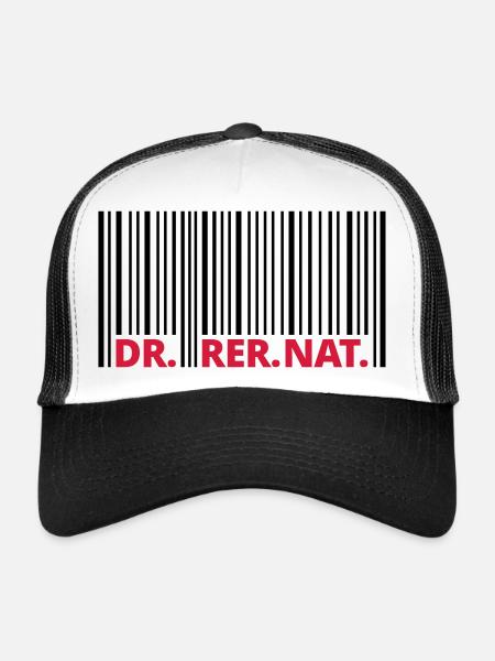 Docteur - Casquette trucker  - blanc/noir - Devant