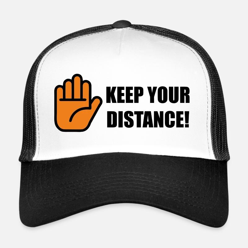 Kepp votre distance! Casquette trucker 