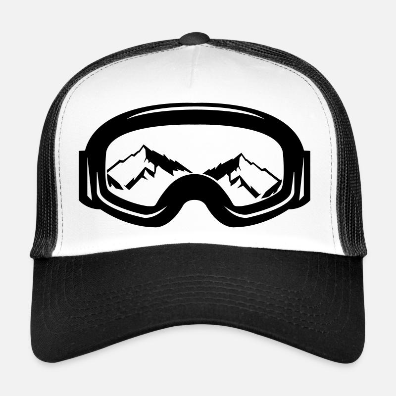 ski goggles Trucker Cap