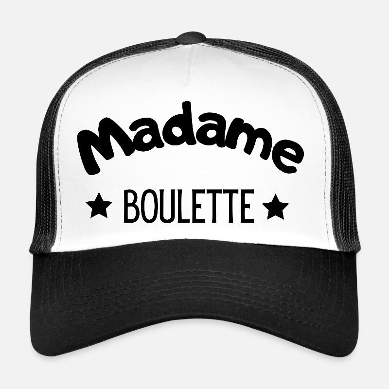 madame boulette Casquette trucker 
