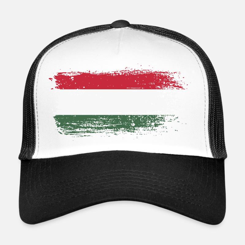 Drapeau Pinceau Hongrois Casquette trucker 