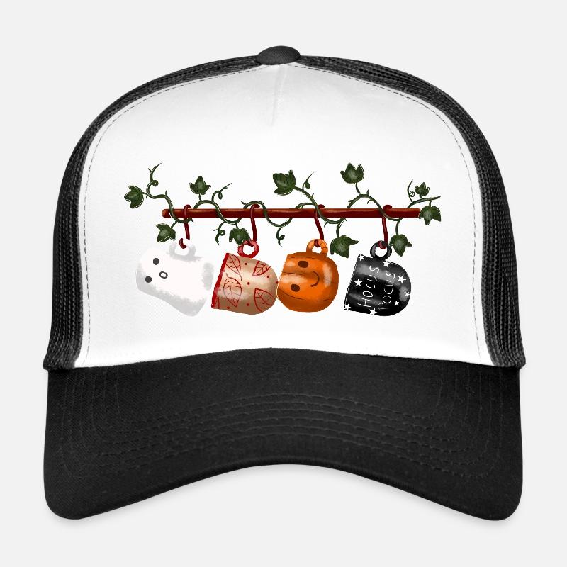 Halloween Mugs Trucker Cap