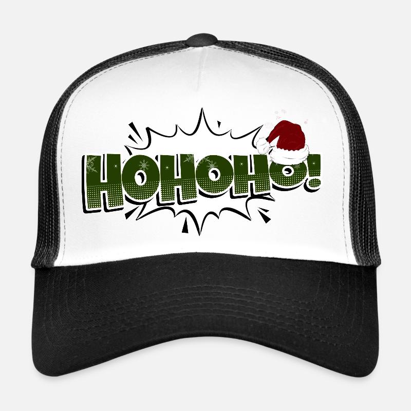 HoHoHo! Comic Style Bubble Graffiti Schriftzug Trucker Cap