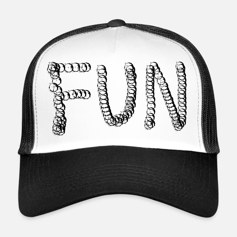 LETTRAGE FUN Casquette trucker 