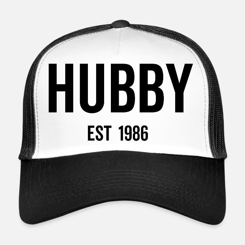 Hubby Est 1986 Casquette trucker 